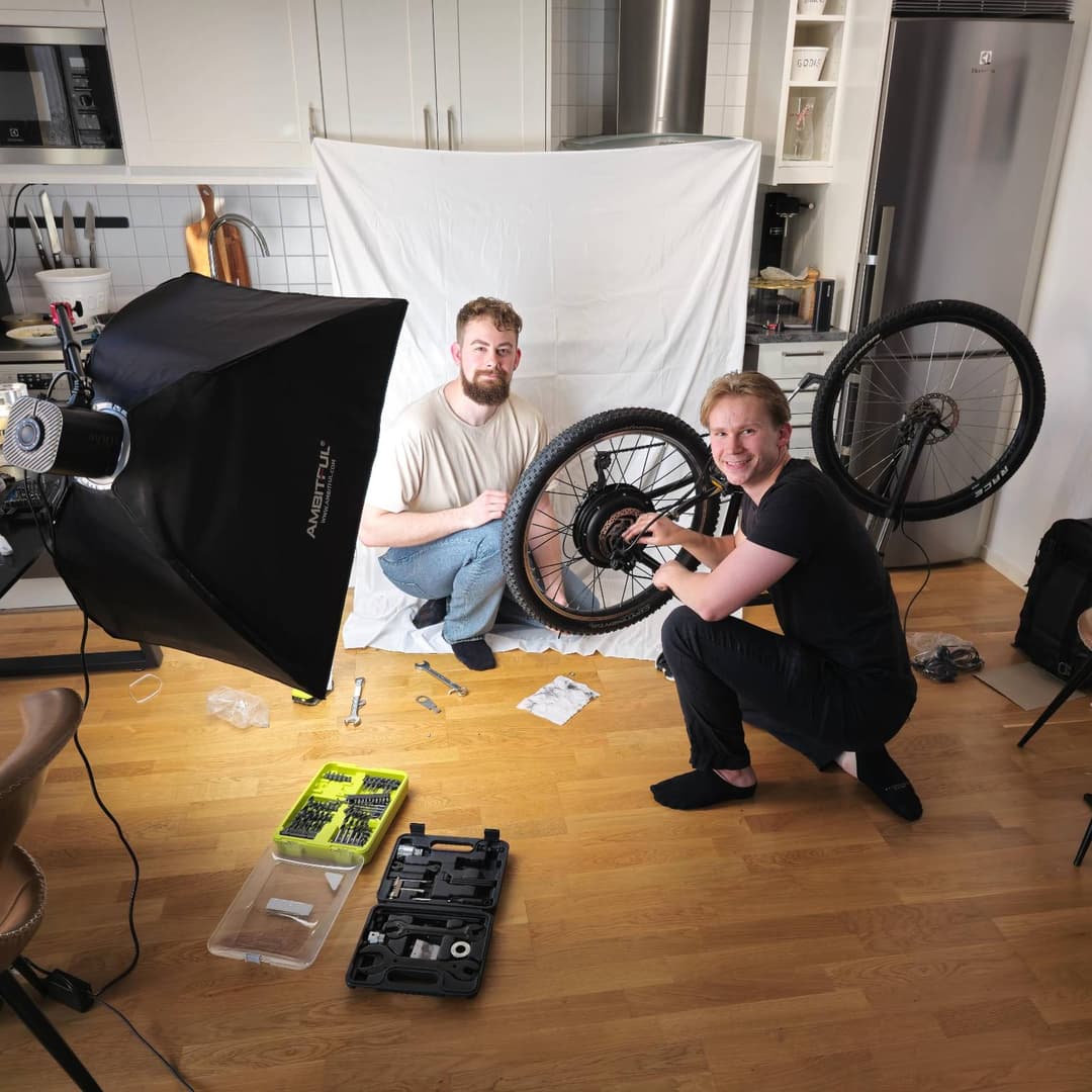 Grundarna Max Mazzola Svadling och Pontus Varghav