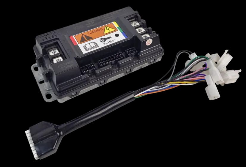 Sinusvågskontroller med kabelhärva för elcykel