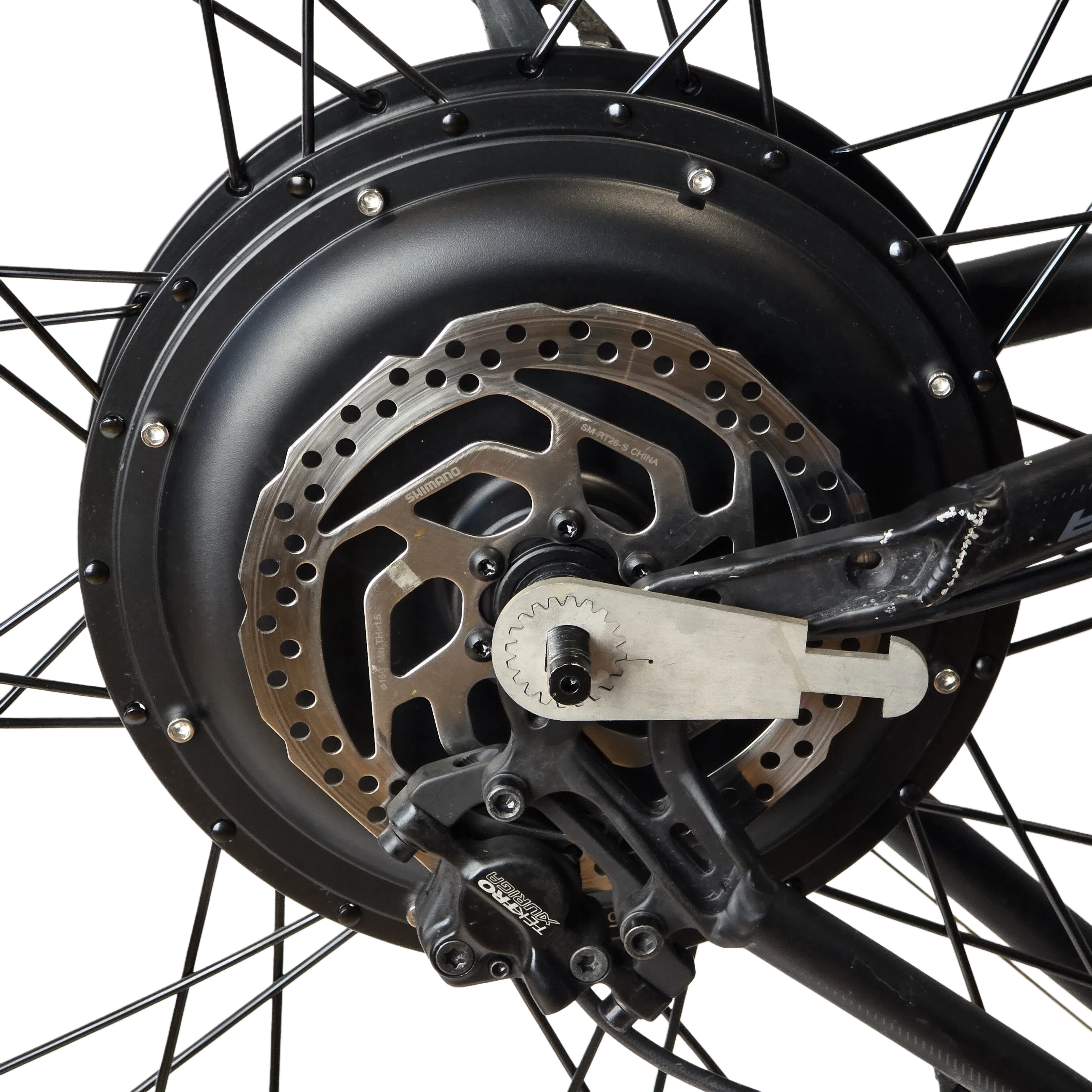 Momentarmen monterad