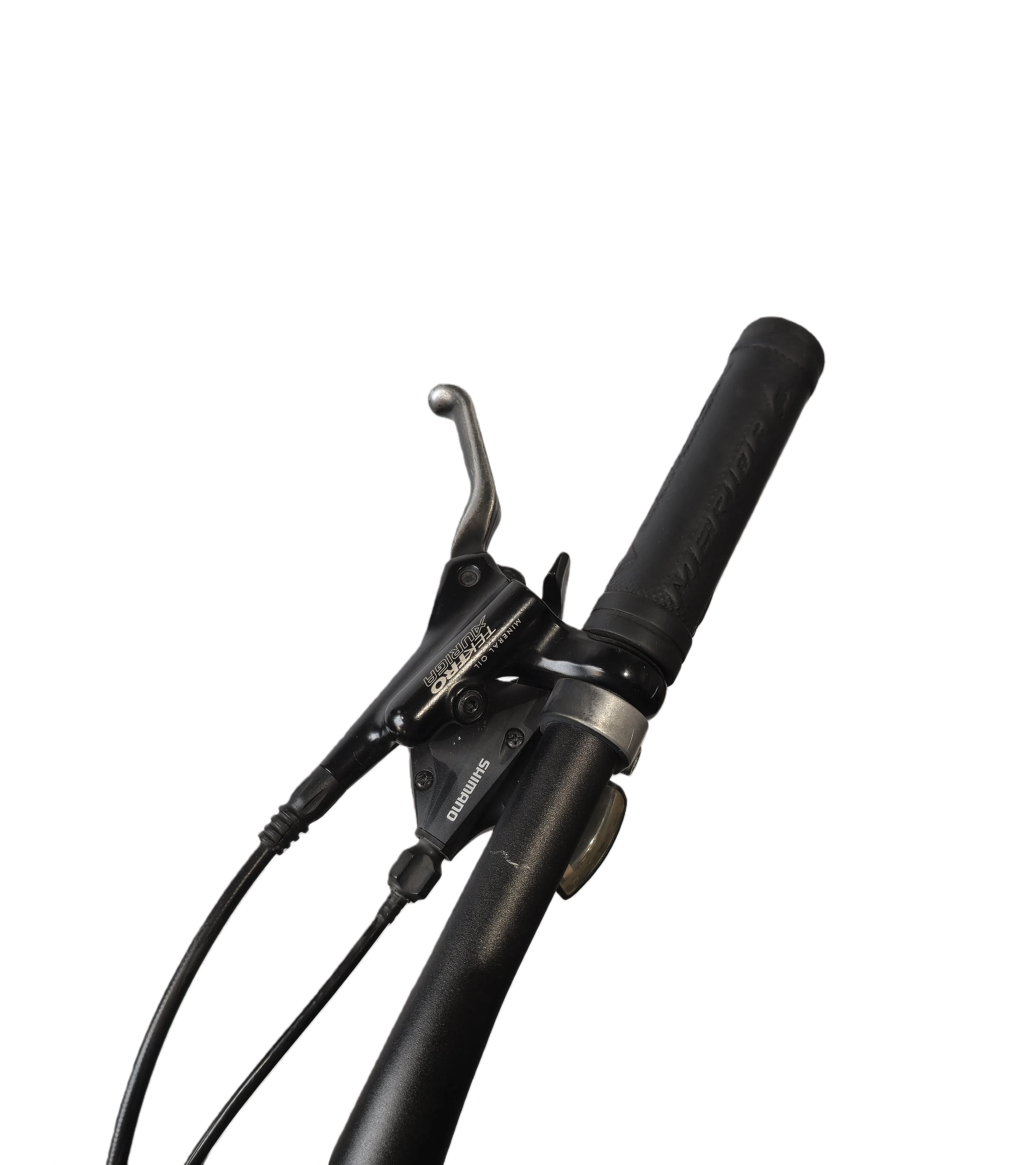 Right side of the handlebar