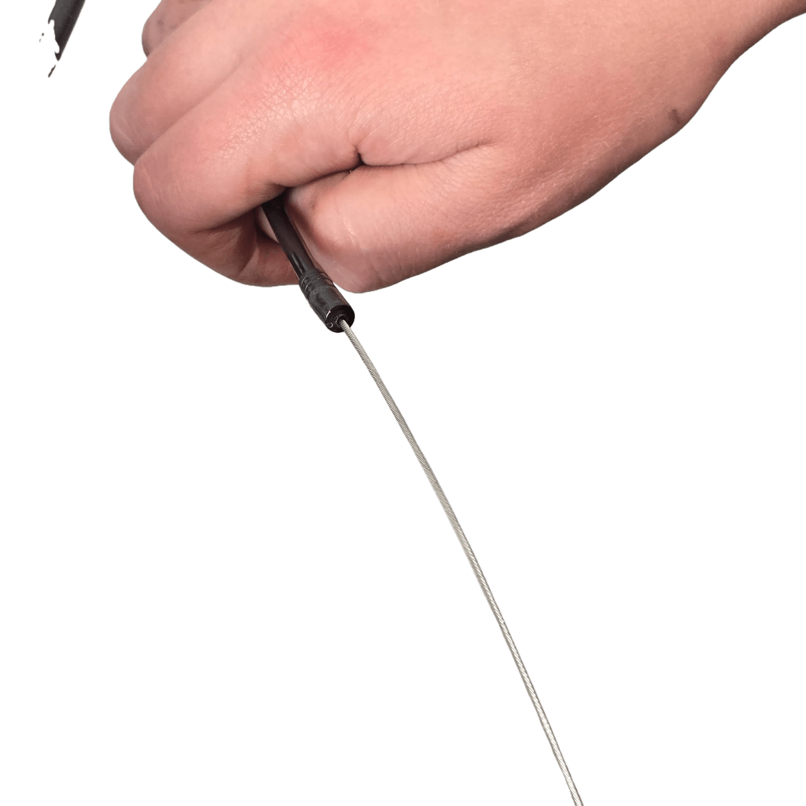 Feed in the new cable