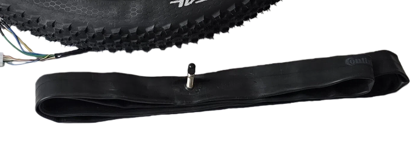 Wheel with tube